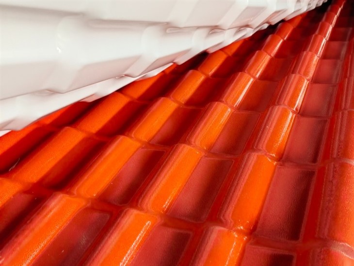 Panel de techo de resina de PVC